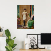 La tentation de Hans Zatzka - poster (Bureau à domicile)