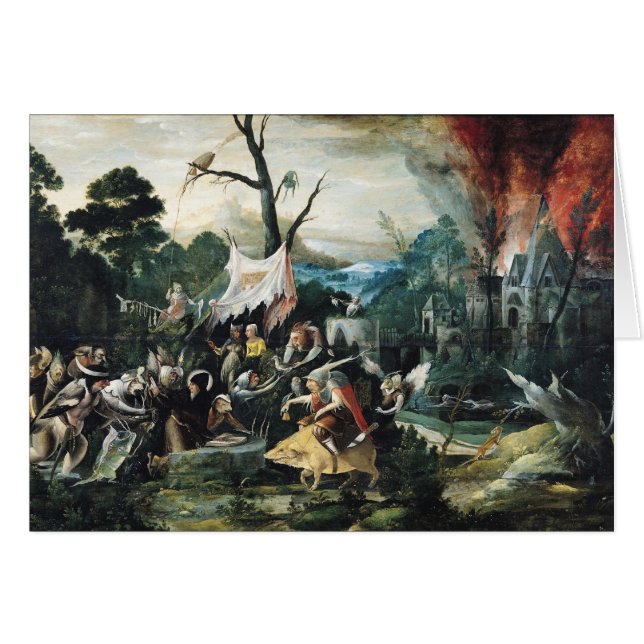 La tentation de St Anthony 2 (Devant horizontal)