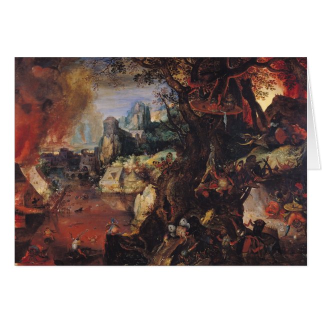 La tentation de St Anthony 3 (Devant horizontal)