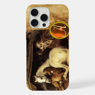 LA TENTE ARABE AVEC CHEVAL Monogramme en Agate Ora