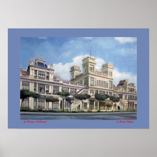 La Terraza (A Coruña) Poster (Voorkant)