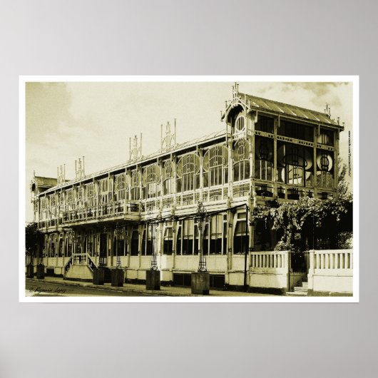 La Terraza Poster (Voorkant)