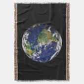 La TERRE de la couverture faite sur commande de (devant Vertical)