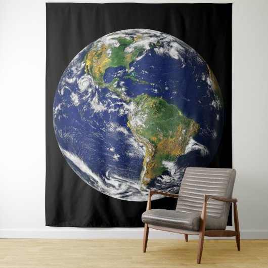La TERRE de la tapisserie faite sur commande de (En situation)