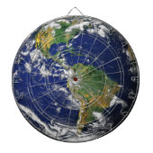 La TERRE de PLANÈTE de la cible de l'ESPACE (Devant)