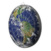 La TERRE de PLANÈTE de la cible de l'ESPACE (Devant droit)