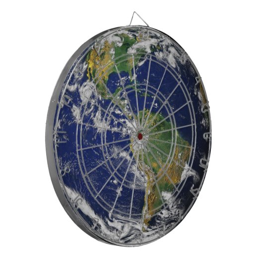 La TERRE de PLANÈTE de la cible de l'ESPACE (Devant gauche)