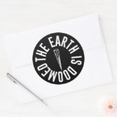 La Terre est un Stickers (Enveloppe)