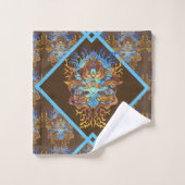 La Terre et le Ciel Mandala (Gant de toilette)