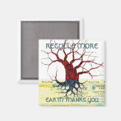 La Terre Merci à Magnet (Recto/Verso)