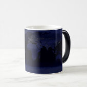 La terre par nuit - tasse Morphing (Devant droit)