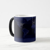 La terre par nuit - tasse Morphing (Devant gauche)