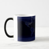 La terre par nuit - tasse Morphing (Gauche)