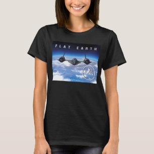 La terre plate SR71 -- Le T-shirt des femmes