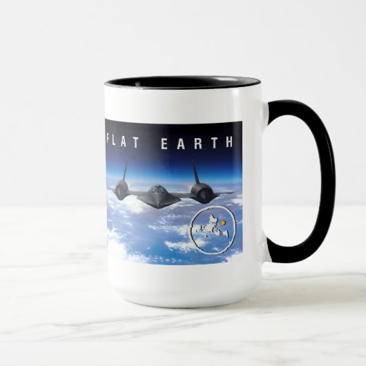 La terre plate SR71 -- Ton de la tasse deux (Droite)
