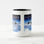 La terre plate SR71 -- Ton de la tasse deux (Centre)