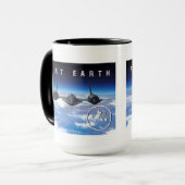 La terre plate SR71 -- Ton de la tasse deux (Devant gauche)