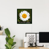 La Terre rit en fleurs Poster (Bureau à domicile)