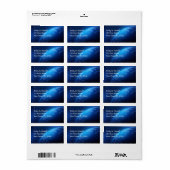 La Terre très Étiquette (Feuille entière)