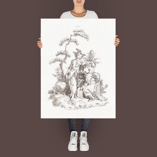 La Terre uit de serie "De Vier Elementen". Poster