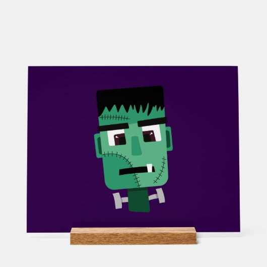 La tête du monstre Frankenstein (Recto)