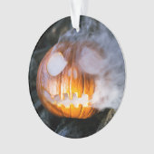 La tête Jack-o-Lantern d'un cavalier sans tête (devant)