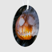 La tête Jack-o-Lantern d'un cavalier sans tête (devant)