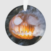 La tête Jack-o-Lantern d'un cavalier sans tête (devant)