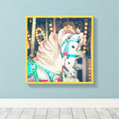 La Toile Cheval Peinte (Insitu (Plancher de Bois))