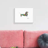 La toile Dachshund (Insitu(Salon))