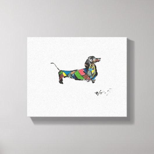 La toile Dachshund (Recto)