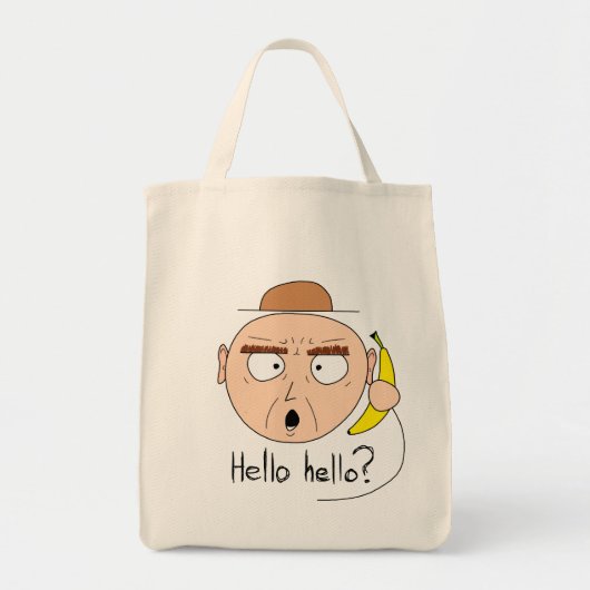 La toile de "Bananaphone" met en sac (la lumière) (Devant)