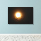 La toile de la Lune DE RÉCOLTE (Insitu (Plancher de Bois))