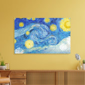 La toile de nuit étoilée de Van Gogh (Insitu(Salon))