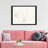 La toile du premier formulaire d'impôt sur le reve (Insitu(Salon))