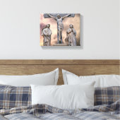 La toile Emballée De Crucifixion (Insitu(Chambre))