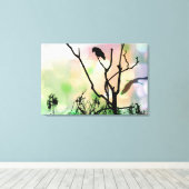 La Toile Enveloppée Lonely Crow (Insitu (Plancher de Bois))