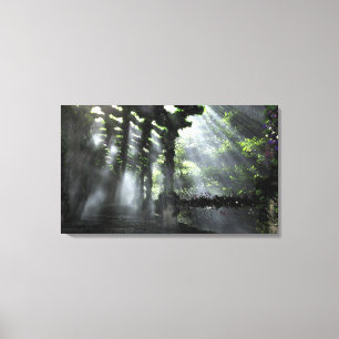 La toile ombragée de chemin