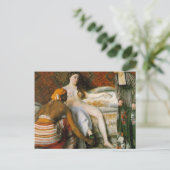 La Toilette, Frederick Brazille Briefkaart (Staand voorkant)