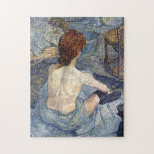 La Toilette Rousse - Toulouse-Lautrec-schilderij Legpuzzel