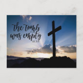 La Tombe était Carte Postale Vide (Devant)