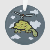 la tortue hélicoptère (devant)