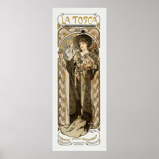 La Tosca Alphonse Mucha Large Poster (Voorkant)