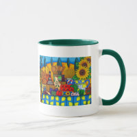 La Toscane enchante la tasse de café