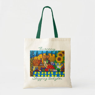 La Toscane enchante le sac à provisions par Lisa