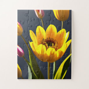 La Touche Douce Des Tulipes, Jigsaw Puzzle