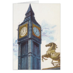 La tour de l'horloge Big Ben au palais de Westmins