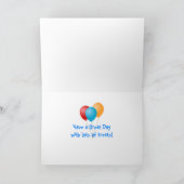 La tour de Smeaton, carte d'anniversaire de houe (Intérieur)