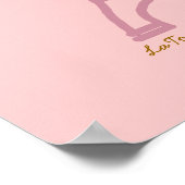 La Tour Eiffel France Parijs Poster (Hoek)