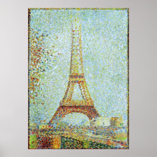 La Tour Eiffel - Tableau Célèbre (Devant)